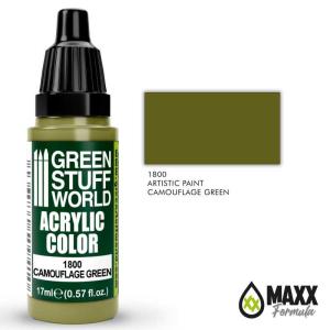 Acrylfarbe - CAMOUFLAGE GREEN
